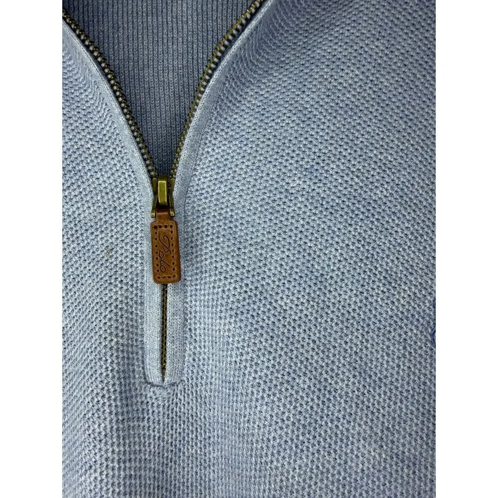 Polo Ralph Lauren Pima Cotton 1/2-Zip Sweater Size XXL